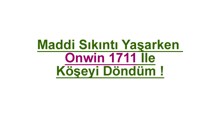 onwin 1711