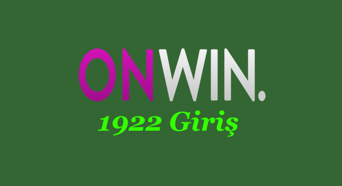 Onwin 1722 Giriş